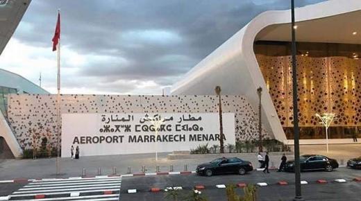 إمرأة تحاول إشعال النيران في جسدها بمطار مراكش