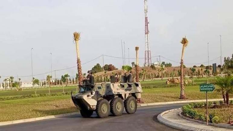 مدرعات الجيش تعود إلى شوارع مدينة طنجة