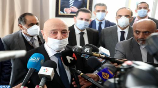 السيد عقيلة صالح يؤكد أن الاتفاق على تشكيل المناصب السيادية في ليبيا خطوة مهمة إلى الأمام لتسهيل بقية المسارات