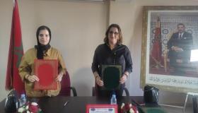 المكتب الجهوي لودادية متقاعدي العدل باكادير يوقع اتفاقية مع أحد المتخصصين في مجال البصريات