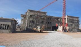 نسبة تقدم الأشغال بمشروع القرية المندمجة للصناعة التقليدية بكلميم تصل الى 65 في المائة