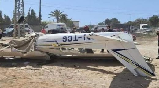 فتح تحقيق بشأن سقوط طائرة خفيفة في القنيطرة