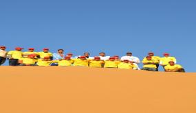 المدرب الدولي سعيد بوعشراوي يشرف على دورة تكوينية دولية في الانقاذ المائي بالعيون .