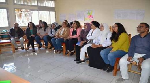 الفاعلون الجمعويون في دورة تكوينية حول مفاهيم النوع المرتبطة بالعنف.