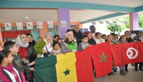 وزان تختتم ملتقاها الدولي في الفني التشكيلي تحت تصفيقات اعتراف السفارة المصرية.