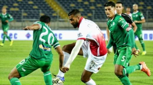 الوداد ينجو بأعجوبة من خسارة مدوية أمام مولودية وجدة الذي كان قويا