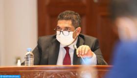 وزير التعليم يتفقد ورش بناء ثانوية الأرز الإعدادية بتونفيت باقليم ميدلت