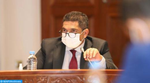 وزير التعليم يتفقد ورش بناء ثانوية الأرز الإعدادية بتونفيت باقليم ميدلت