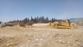 جرافات الشركات المواطنة تنجح في إزالة الازبال بنفوذ المقاطعة الثانية لايت ملول.