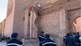 مواطن مراكشي حاول الانتحار من فوق الكتبية .