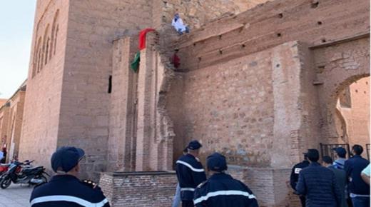 مواطن مراكشي حاول الانتحار من فوق الكتبية .