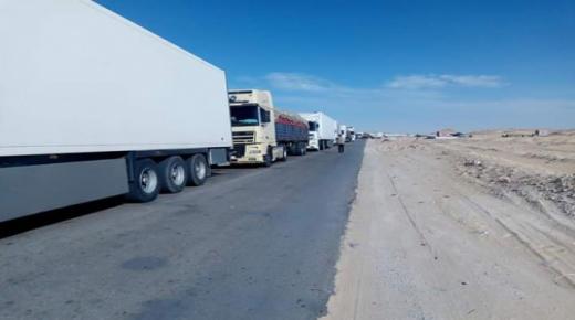 مهنيون للنقل الدولي تعرضوا للاعتداء على يد انفصاليين قرب الكركارات ويجب أن تتدخل الحكومة لتوفير الغذاء والدواء لهم