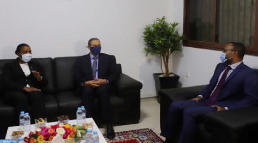 وزيرة خارجية ساو تومي وبرنسيب تبدي ارتياحها لتميز العلاقات متعددة الأبعاد التي تجمع بين بلادها والمغرب