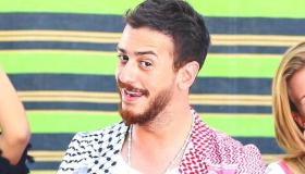 الفنان سعد لمجرد يظهر بلوك غريب