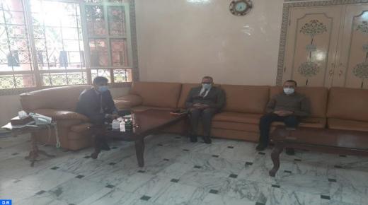 لقاء حول تعزيز العرض التربوي بالعالم القروي باقليم شيشاوة