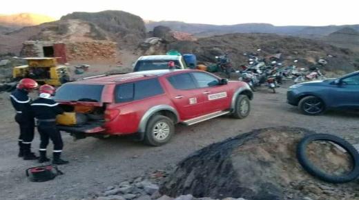 وفاة شاب إثر انهيار صخري لمنجم معدني بتنغير