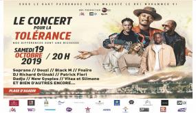 حفل التسامح يعود من جديد يوم السبت 19 أكتوبر 2019 على الساعة 20h مساءً بشاطئ أكادير.