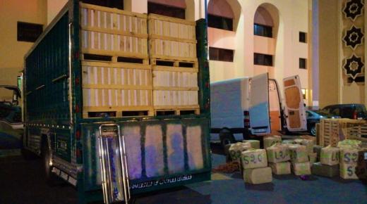 شرطة البيضاء تحبط تهريب 13 طنا من “الشيرا”