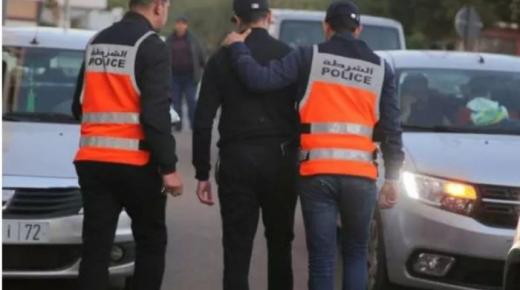 أمن مراكش يطيح بمتورط في الإعتداء على زوجته بالسلاح الأبيض