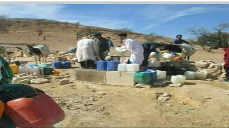 غياب الماء الصالح للشرب ب دوار الفيض التابع لجماعة بوحمام- اقليم سيدي بنور