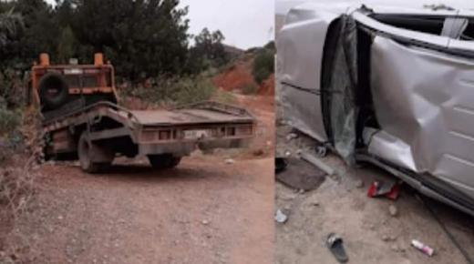 وفاة شخص وإصابة أخرين في حادثة سير خطيرة في جماعة “بودينار” بالدريوش