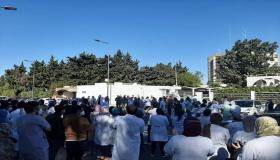 ممرضو وتقنيو الصحة يحتجون في 26 مدينة والإضراب يشل حركة المستشفيات