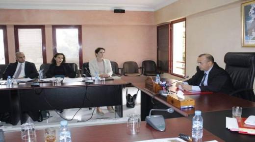 المديرة العامة للبنك الاوربي تحط الرحال بقاعة الاجتماعات بإقليم انزكان