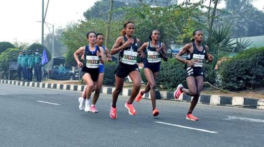 فتيحة أسميد تتحدى الصعاب وتحل خامسة في متراطون داكا ببنغلادش أمام بطلات عالميات