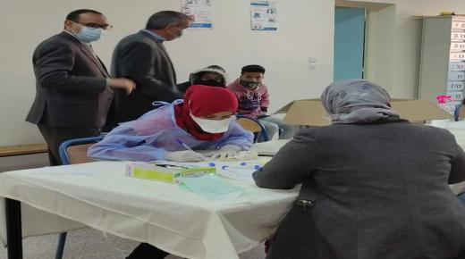 حملة وزارة الصحة للكشف عن السلالة الجديدة لكوفيد 19 في صفوف التلاميذ تنطلق من ثانوية الجديدة التأهيلية بطاطا