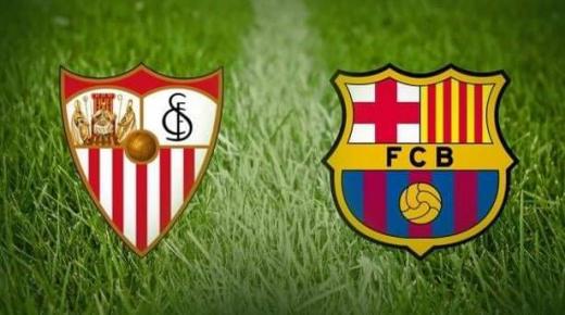 نصف نهائي كأس إسبانيا لكرة القدم : نهاية قبل الاوان بين اشبيلية وبرشلونة