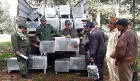 توزيع أفران محسنة على ساكنة قروية بإقليم صفرو