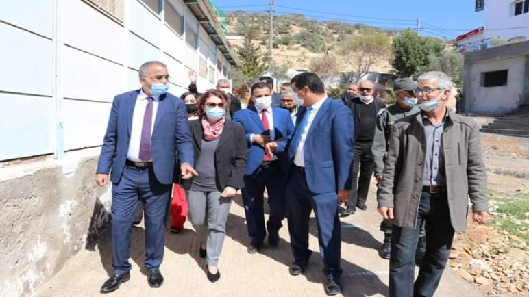 لقاء جهوي مع ممثلة منظمة اليونيسيف بالمغرب، يثمر توقيع برنامج العمل لسنة 2021 بتغازوت