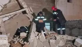 انهيار صومعة مسجد باسفي