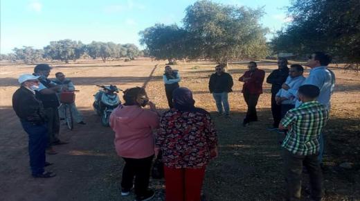 لقاء تشاوري لهيئات وفعاليات المجتمع المدني لمواكبة التطورات التى يشهدها المجال البيئي بأيت ملول
