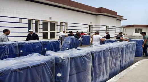 توزيع صناديق عازلة للحرارة بميناء الصويرة على الصيادين