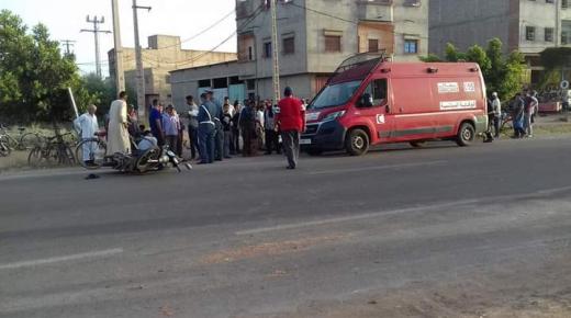 حادثة سير خطيرة باولاد عمران بإقليم سيدي بنور تربك مصالح الدرك الملكي