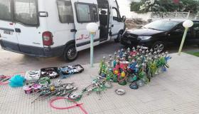 السلطة المحلية والامنية بمهدية تداهم مقهى للشيشا وتحجز قنينات النرجيلة وتعتقل12 شخص