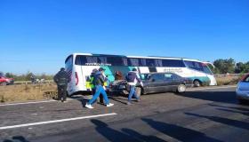 حادث تصادم يشل حركة السير بين الرباط والقنيطرة