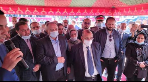 إعطاء انطلاقة وتدشين عدد من المشاريع التنموية بمناسبة عيد الاستقلال بانزكان