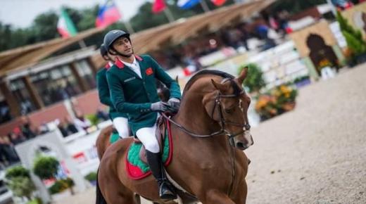 الأحرش بطلا للمغرب في القفز على الحواجز