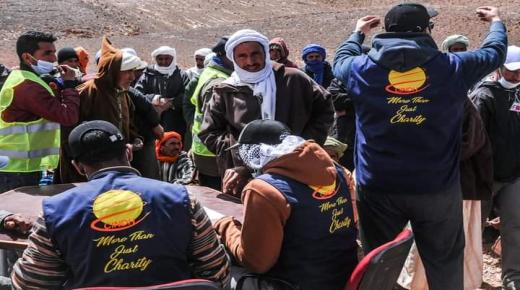 نادي المبادرة الوطنیة للتنمیة البشریة بالمدرسة الوطنیة العلیا للمعلوماتیة يطلق النسخة التاسعة لعملية الدفء ضواحي ازيلال