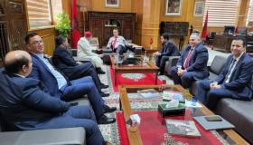 بناء محكمة ابتدائية بأيت ملول، وتقريب المرافق القضائية بالإقليم محور إجتماع لرؤساء جماعات الإقليم بوزير العدل بالحكومة المغربية