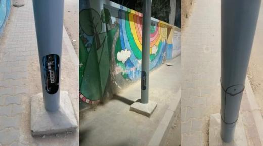 للاميمونة.. سرقة أغطية أسلاك الاعمدة الكهربائية خطر محذق