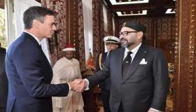جلالة الملك يجدد التعبير عن تقديره الكبير لمضمون رسالة رئيس الحكومة الإسبانية بيدرو سانشيز
