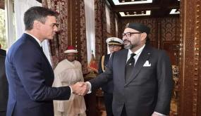جلالة الملك يجدد التعبير عن تقديره الكبير لمضمون رسالة رئيس الحكومة الإسبانية بيدرو سانشيز