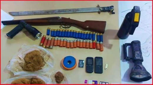 توقيف 9 أشخاص بسبب عمليات إطلاق النار في إطار تصفية حسابات بين شبكات المخدرات بالحسيمة