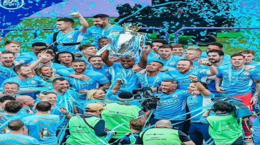 بطولة إنجلترا لكرة القدم .. نادي مانشستر سيتي يحرز اللقب