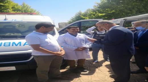 المركز الصحي بلالة ميمونة ضمن المراكز الصحية المستفيدة بسيارة إسعاف مجهزة باقليم القنيطرة