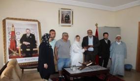 الناظور سيدة من جنسية بلجيكية تشهر إسلامها بمقر المجلس العلمي المحلي