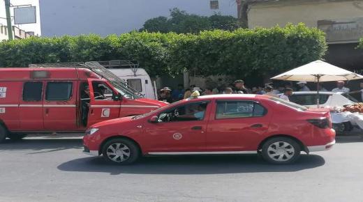 القصر الكبير : حادثة سير خطيرة قرب حجرة الموقف